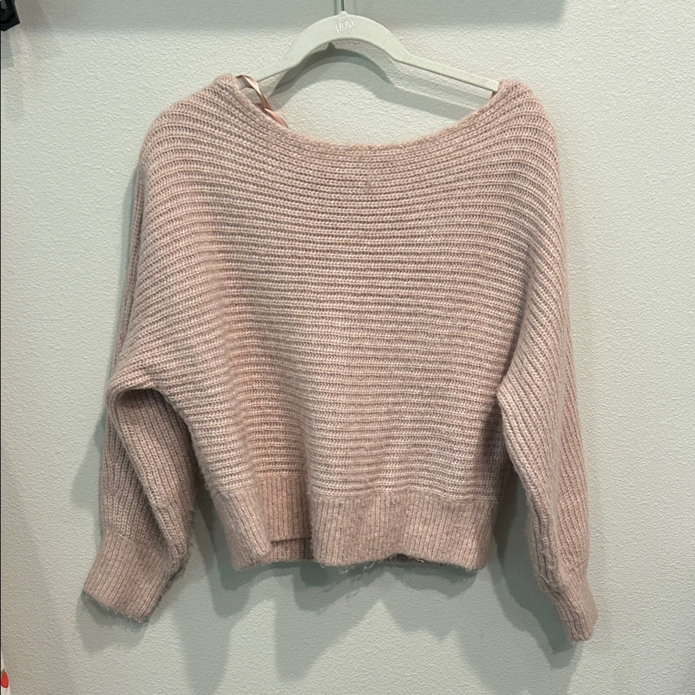 Abercrombie Blush Pink Sweater